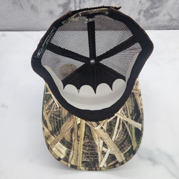 NWT Mossy Oak Delta Waterfowl camo baseball hat outdoor cap Mesh adjustable - Picture 6 of 7